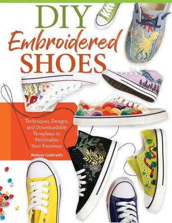 Book DIY EMBROIDERED SHOES by Melissa Galbraith # L987
