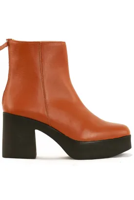 Cognac Drue 3.0 Platform Boot