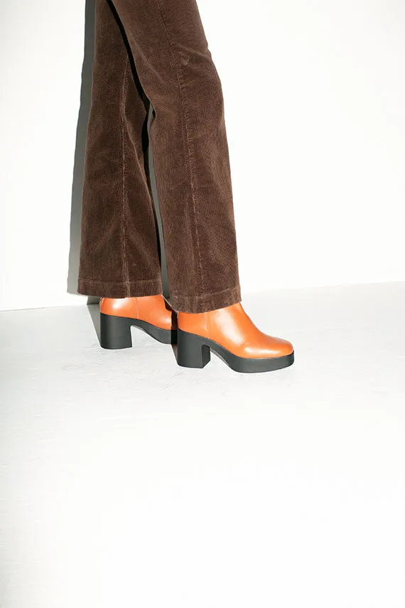 Cognac Drue 3.0 Platform Boot