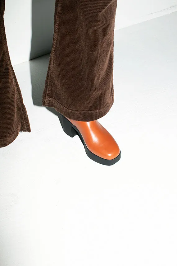 Cognac Drue 3.0 Platform Boot