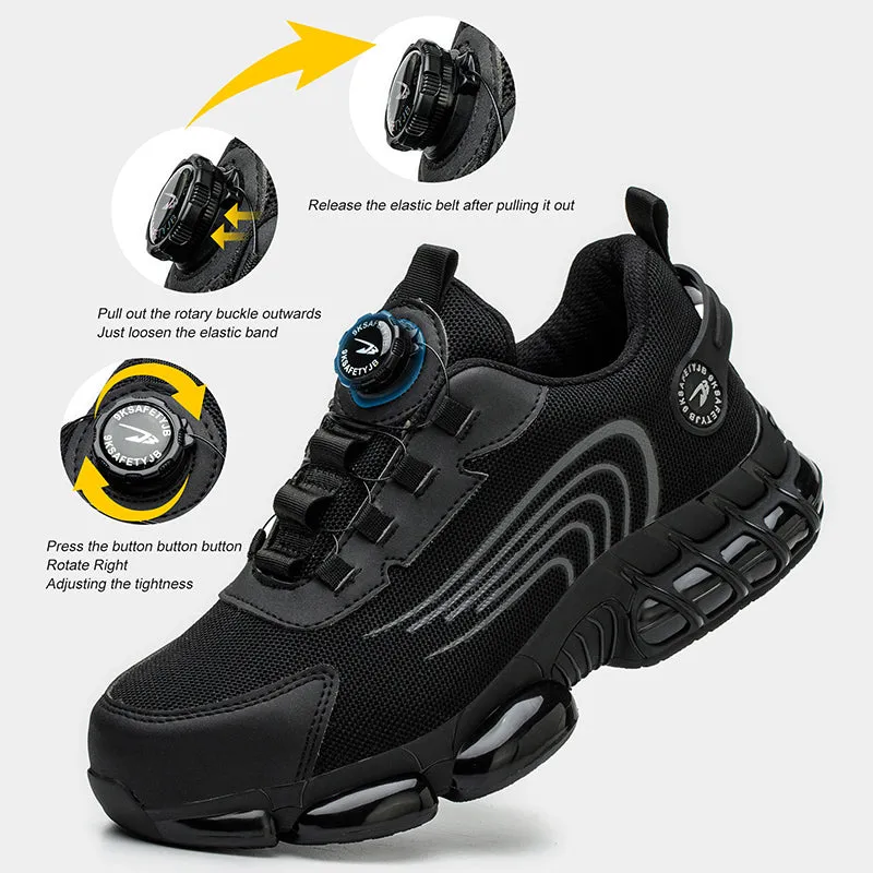 Comfortable non-slip steel toe men's tennis shoes safety shoes 2024 New M262
