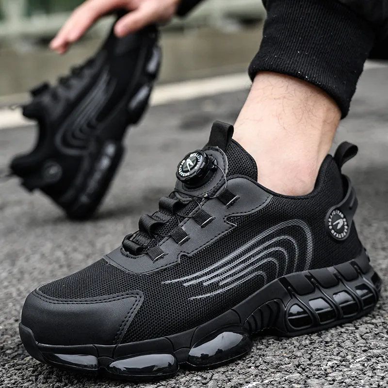 Comfortable non-slip steel toe men's tennis shoes safety shoes 2024 New M262
