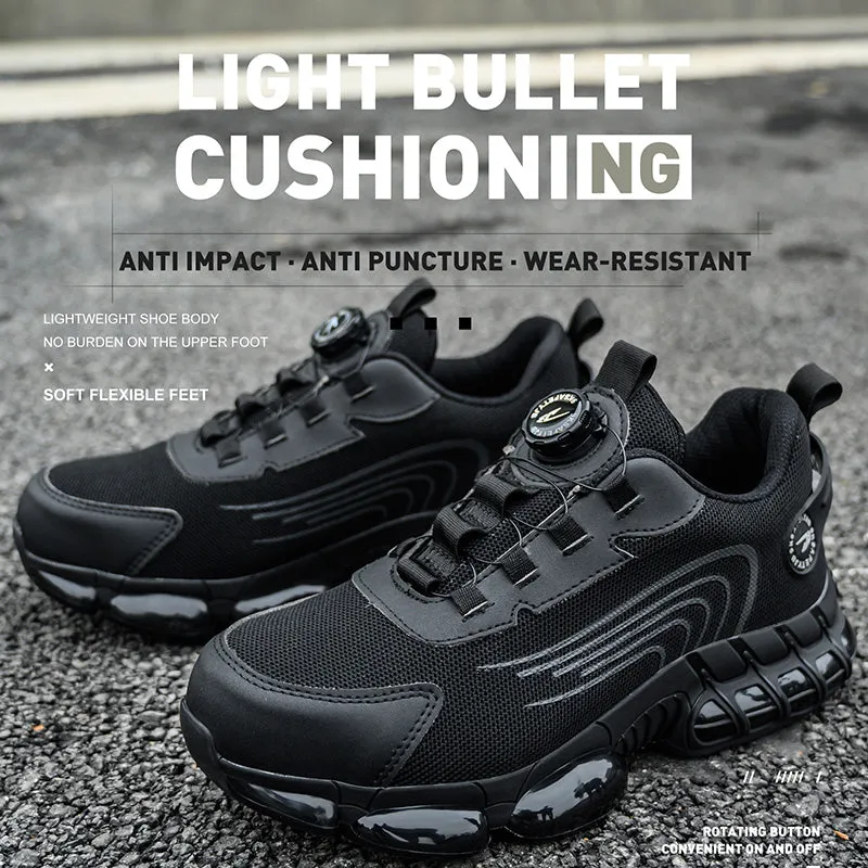 Comfortable non-slip steel toe men's tennis shoes safety shoes 2024 New M262