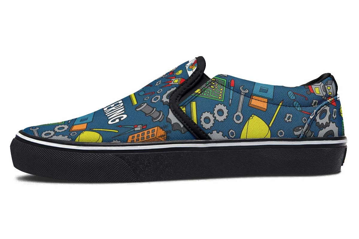 Engineering Slip-On Shoes