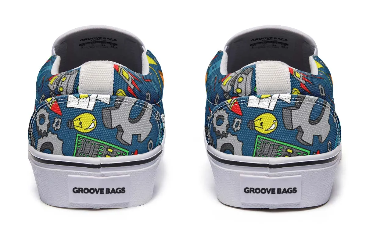 Engineering Slip-On Shoes