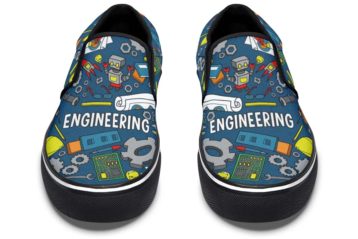 Engineering Slip-On Shoes