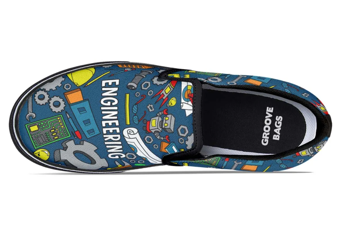 Engineering Slip-On Shoes