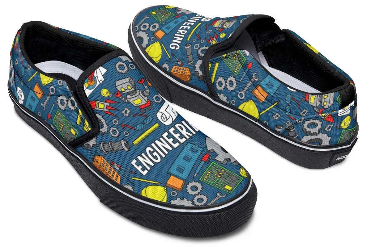 Engineering Slip-On Shoes