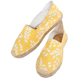 Espadrille- Fallen Leaves or Tomato Red