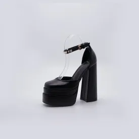 Europian Trending Platform Chunky Heel