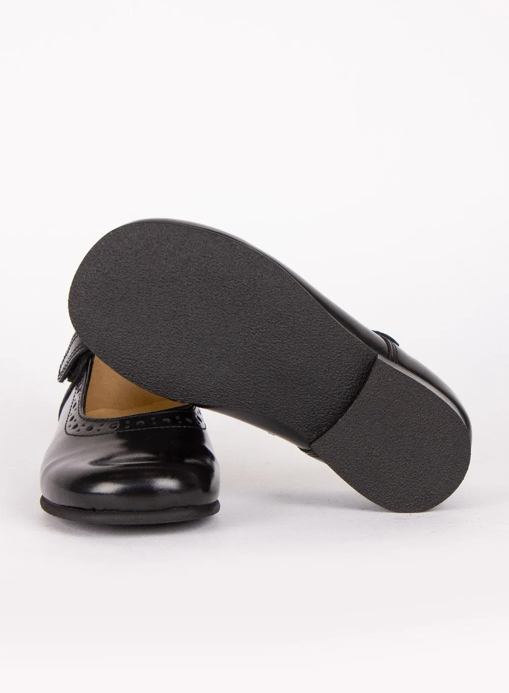 Hampton Classics Katherine School Shoes in Black