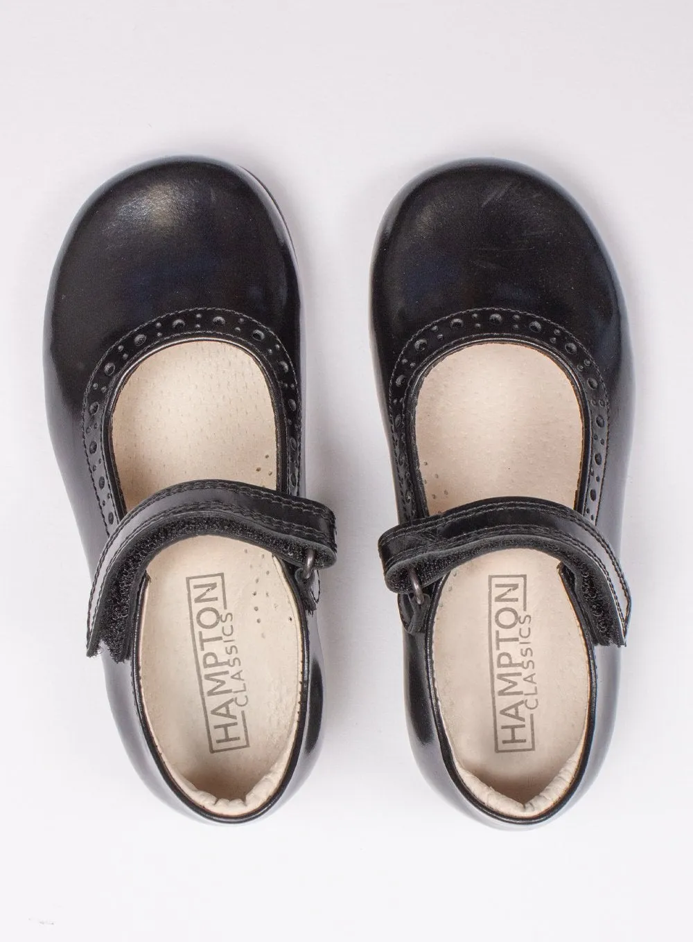 Hampton Classics Katherine School Shoes in Black