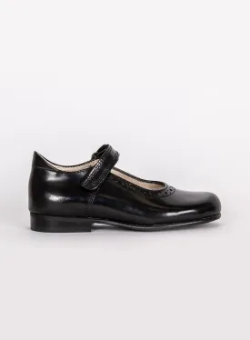 Hampton Classics Katherine School Shoes in Black
