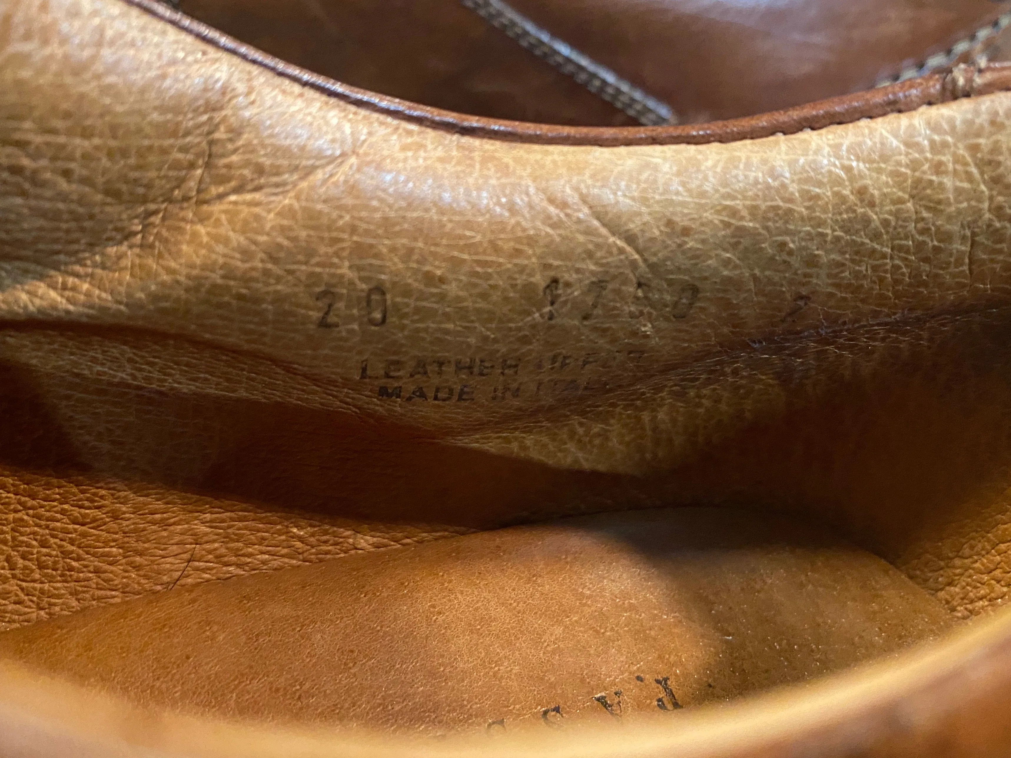 Johnston & Murphy Passport Monk Strap Shoes 8.5M 41/42 (Italy)