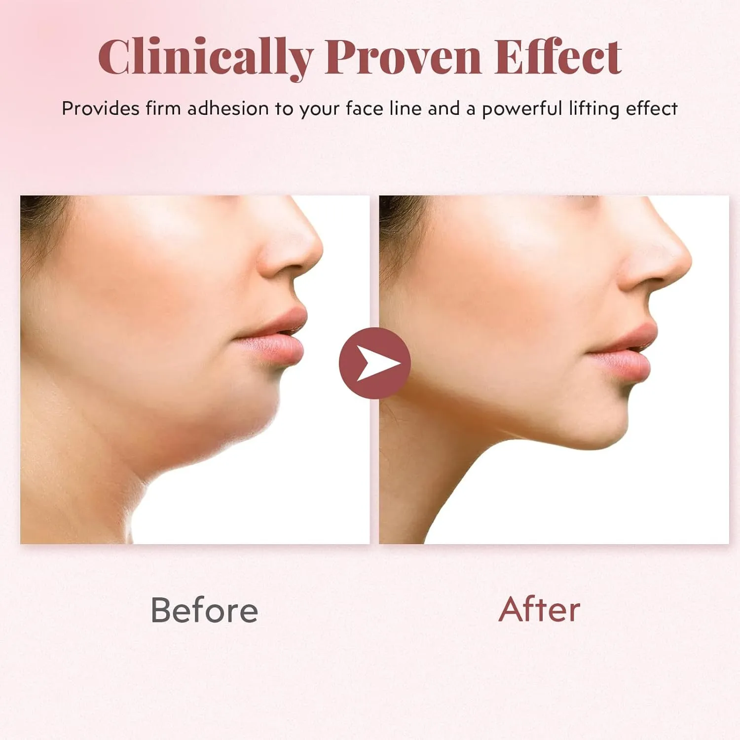 Reusable V-Line Mask, Chin Strap For SleepingLifting EffectAdjustableEasy To Use, Jawline Shaper