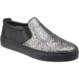 The Flexx Full Time Slip On Glitter Sneaker Flats