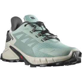 The Salomon SUPERCROSS 4 W- Aqua / Lunar Rock / Ebony