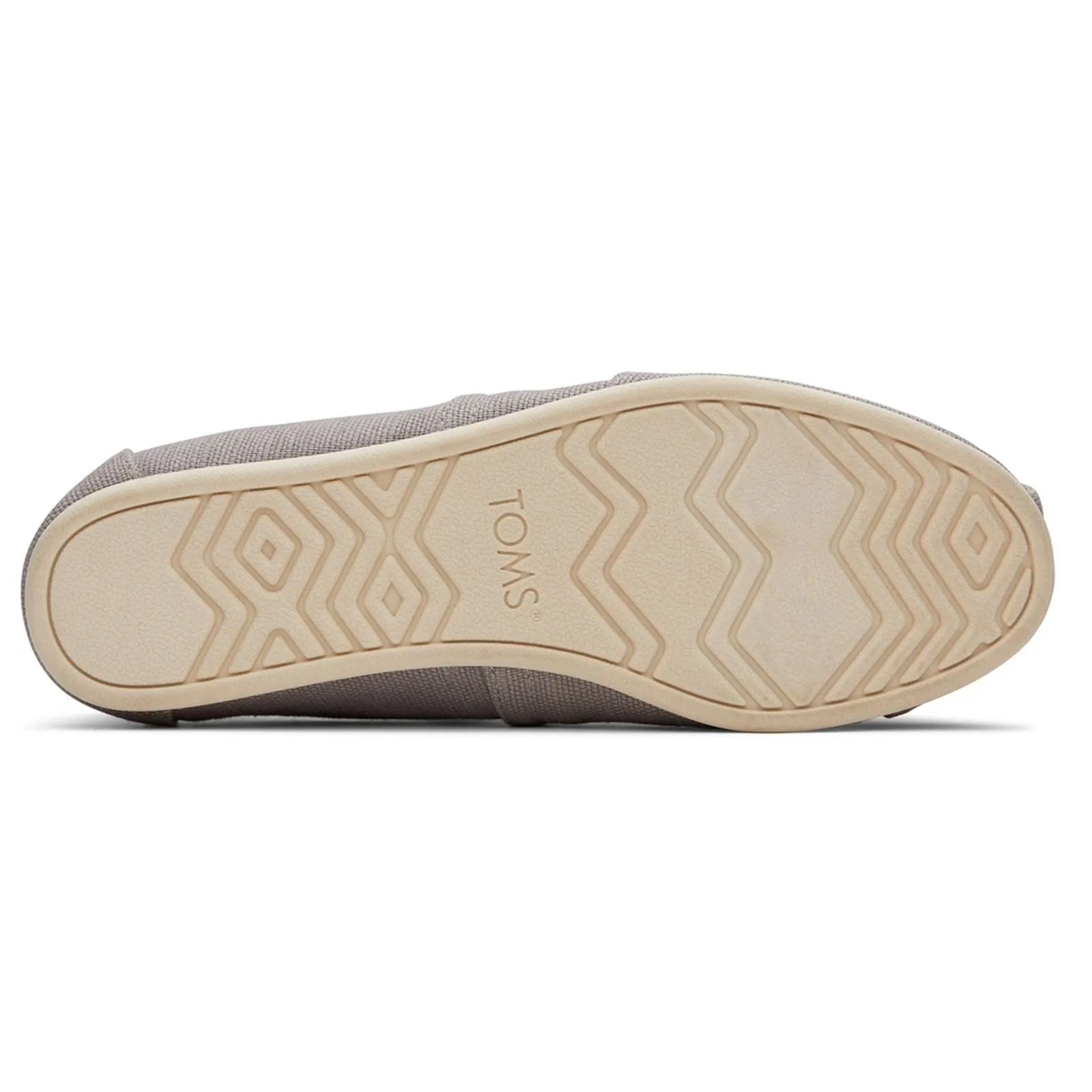 TOMS Alpargata Grey 100% Textile Blend (68% Jute 3 Female Slip On Ladies Shoes