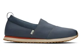 TOMS Mens Alpargata Resident Ripstop Espadrille - Dark Slate