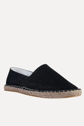 Washed Indigo Denim Espadrilles